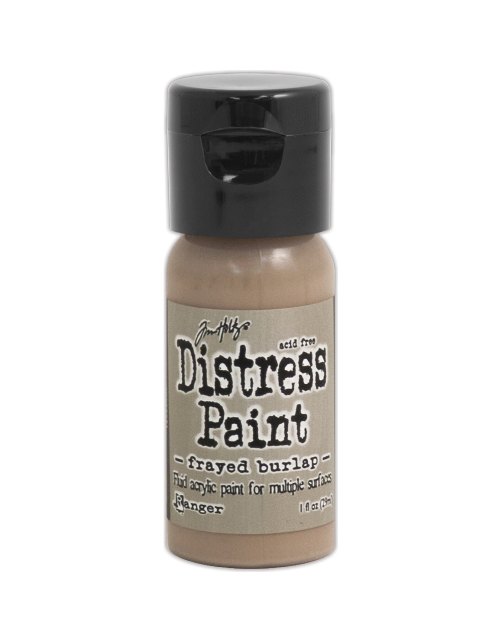 RANGER TIM HOLTZ DISTRESS ACRYLIC PAINT FRAYED BURLAP 1OZ