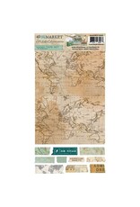 49 AND MARKET 49 AND MARKET TRAVEL DIARIES 6x12 WASHI TAPE SHEETS