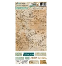 49 AND MARKET 49 AND MARKET TRAVEL DIARIES 6x12 WASHI TAPE SHEETS