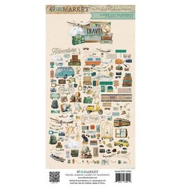 49 AND MARKET 49 AND MARKET TRAVEL DIARIES 6x12 LASER CUT ELEMENTS