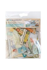 49 AND MARKET 49 AND MARKET TRAVEL DIARIES CHIPBOARD SET 48 PIECES
