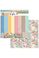 49 AND MARKET 49 AND MARKET GLIMMER AND GLEE SOLIDS 12x12 COLLECTION PACK