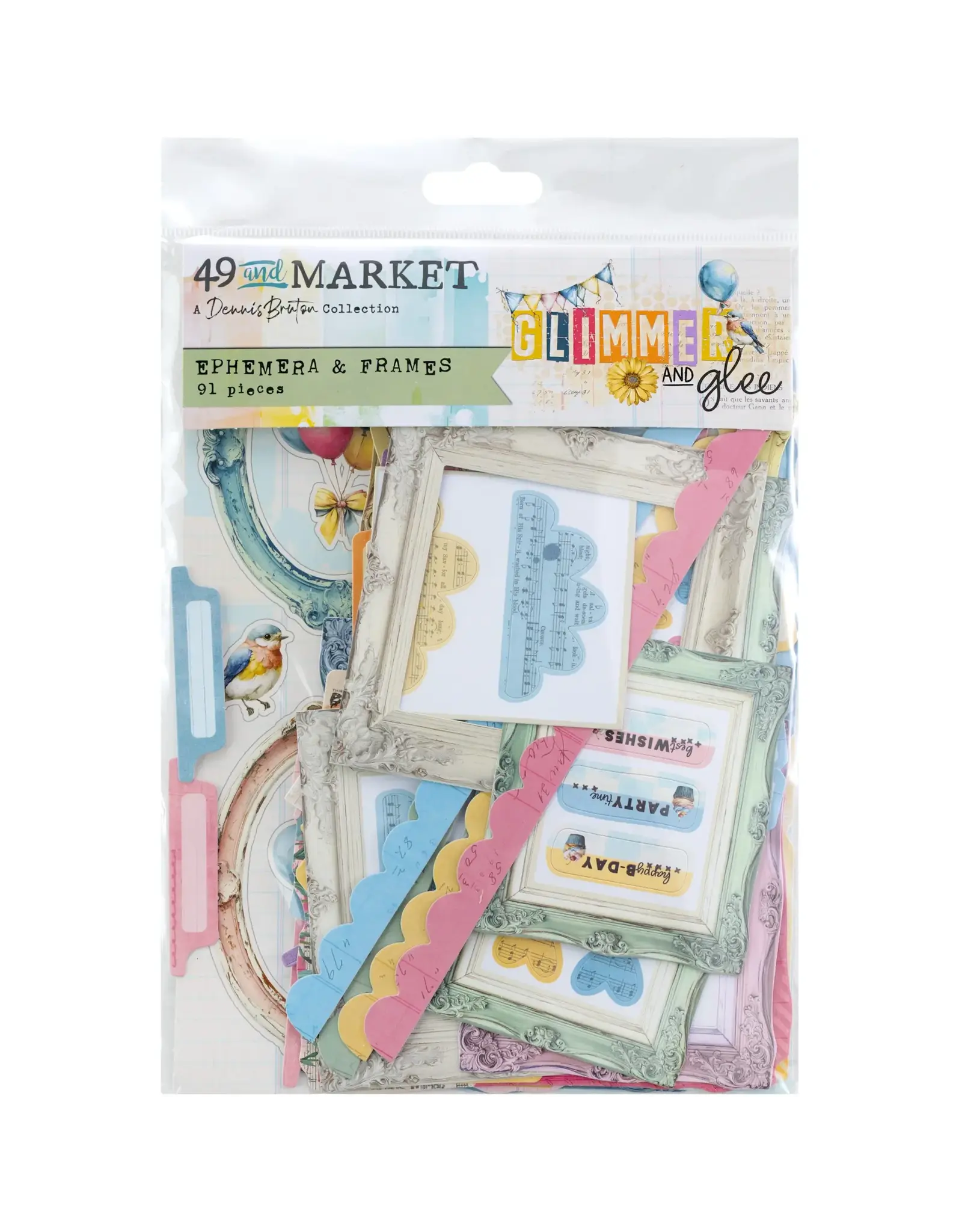 49 AND MARKET 49 AND MARKET GLIMMER AND GLEE EPHEMERA FRAMES 91 PIECES