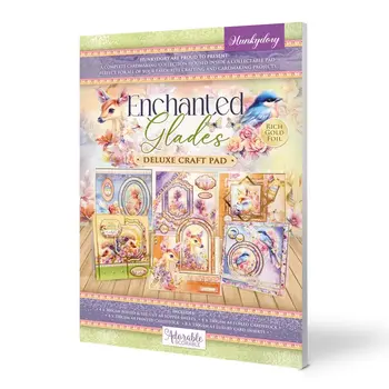 HUNKYDORY CRAFTS LTD. HUNKYDORY ENCHANTED GLADES DELUXE CRAFT PAD