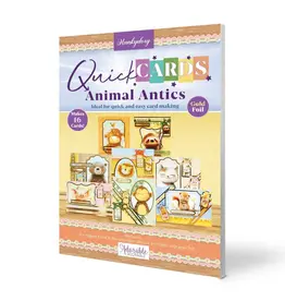 HUNKYDORY CRAFTS LTD. HUNKYDORY ANIMAL ANTICS QUICK CARDS