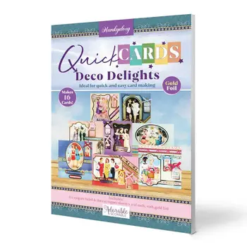 HUNKYDORY CRAFTS LTD. HUNKYDORY DECO DELIGHTS QUICK CARDS