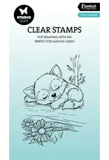 STUDIOLIGHT STUDIOLIGHT ESSENTIALS LITTLE DREAMER - FOX CLEAR STAMP