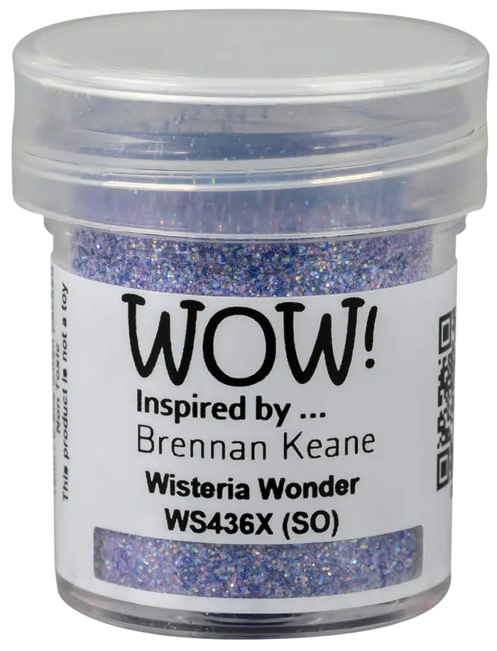 WOW! WOW! BRENNAN KEANE WISTERIA WONDER EMBOSSING POWDER 0.5OZ