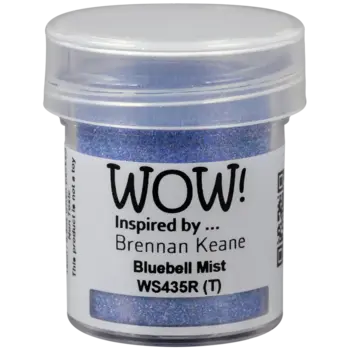 WOW! WOW! BRENNAN KEANE BLUEBELL MIST EMBOSSING POWDER 0.5OZ