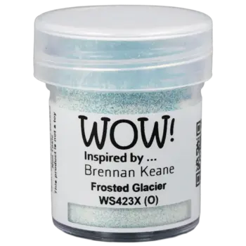 WOW! WOW! BRENNAN KEANE FROSTED GLACIER EMBOSSING POWDER 0.5OZ