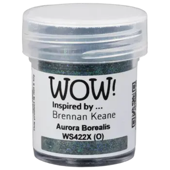 WOW! WOW! BRENNAN KEANE AURORA BOREALIS EMBOSSING POWDER 0.5OZ