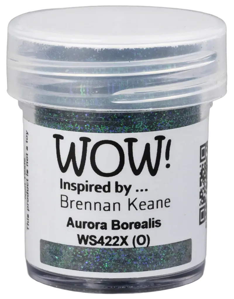 WOW! WOW! BRENNAN KEANE AURORA BOREALIS EMBOSSING POWDER 0.5OZ