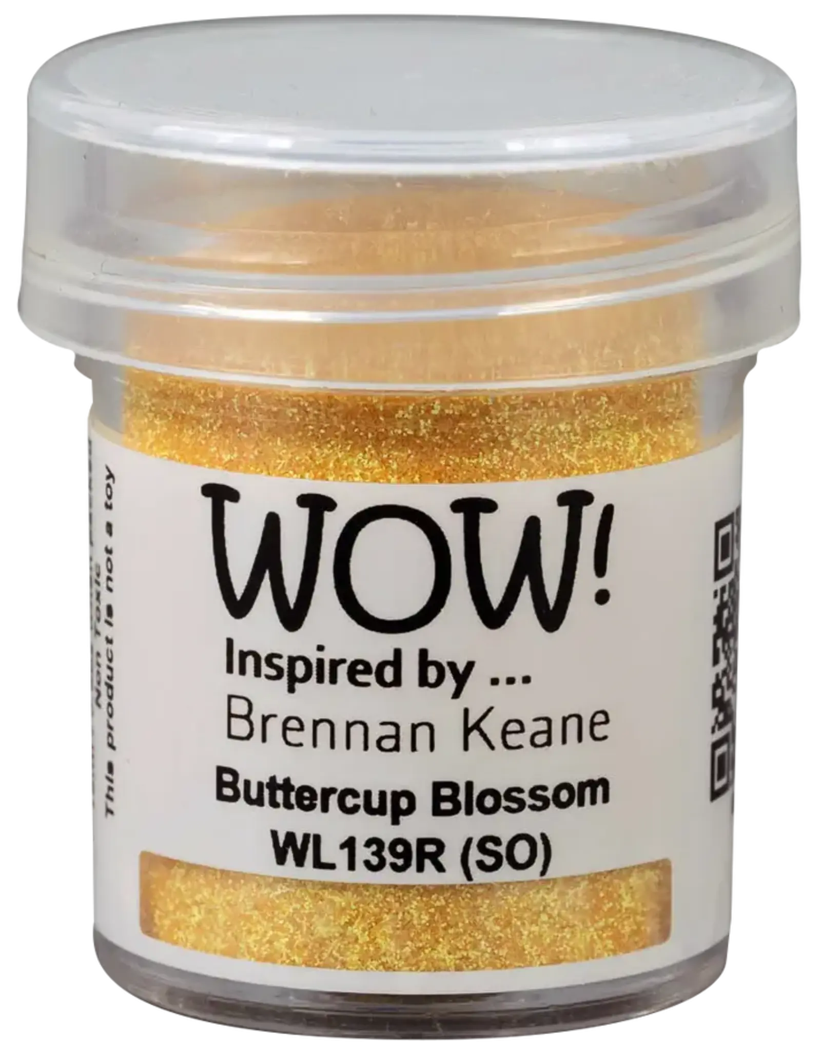 WOW! WOW! BRENNAN KEANE BUTTERCUP BLOSSOM EMBOSSING POWDER 0.5OZ