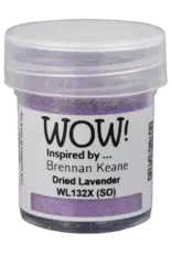 WOW! WOW! BRENNAN KEANE DRIED LAVENDER EMBOSSING POWDER 0.5OZ