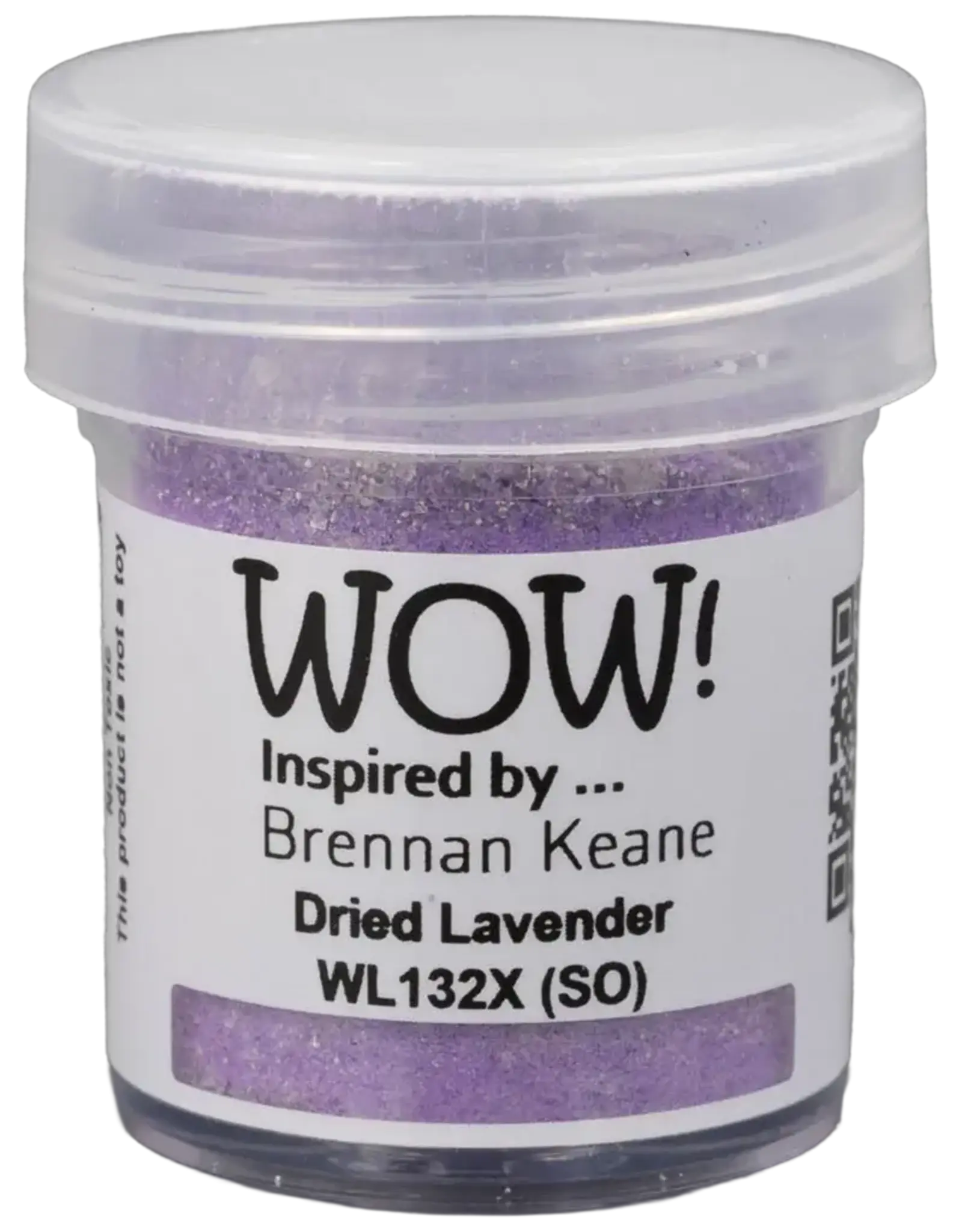 WOW! WOW! BRENNAN KEANE DRIED LAVENDER EMBOSSING POWDER 0.5OZ