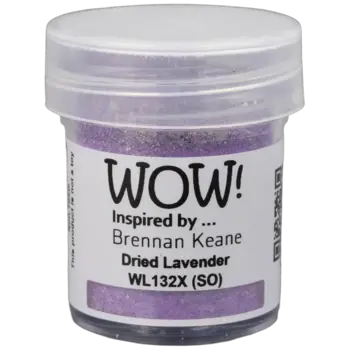 WOW! WOW! BRENNAN KEANE DRIED LAVENDER EMBOSSING POWDER 0.5OZ