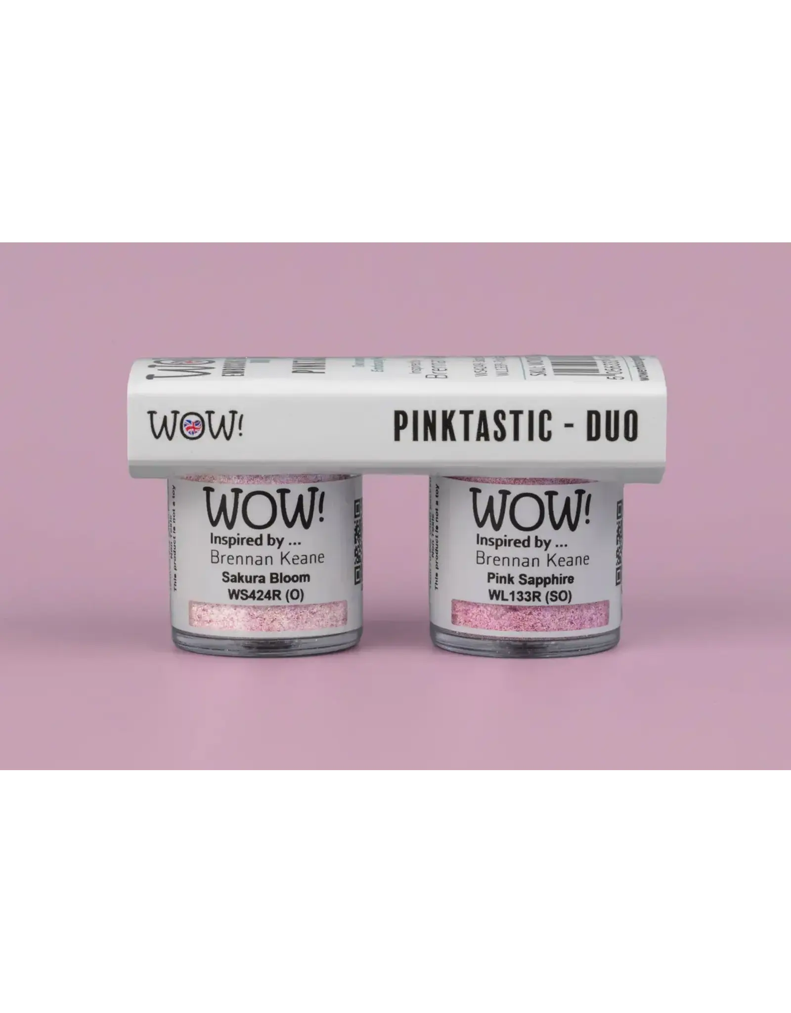 WOW! WOW! DUO BRENNAN KEANE PINKTASTIC EMBOSSING POWDER COLLECTION