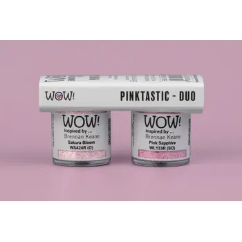 WOW! WOW! DUO BRENNAN KEANE PINKTASTIC EMBOSSING POWDER COLLECTION