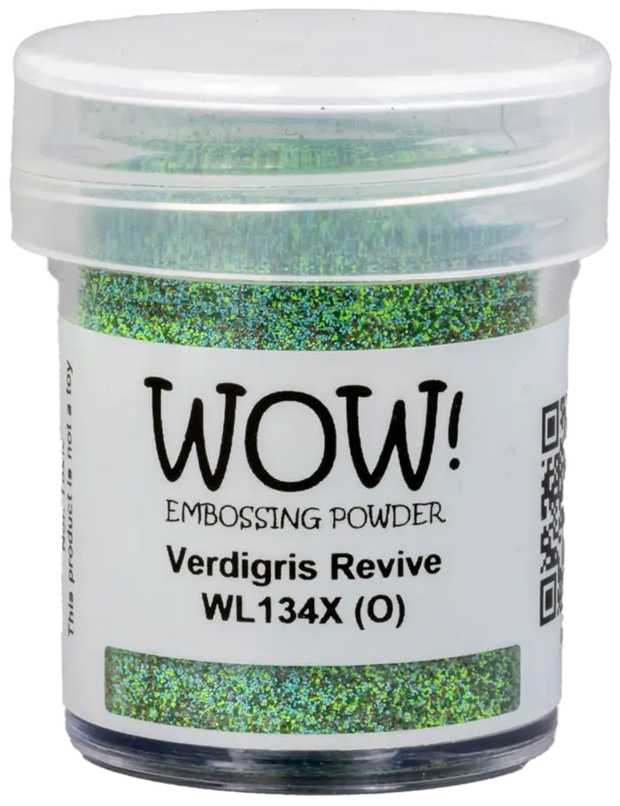 WOW! WOW! VERDIGRIS REVIVE EMBOSSING POWDER 0.5OZ