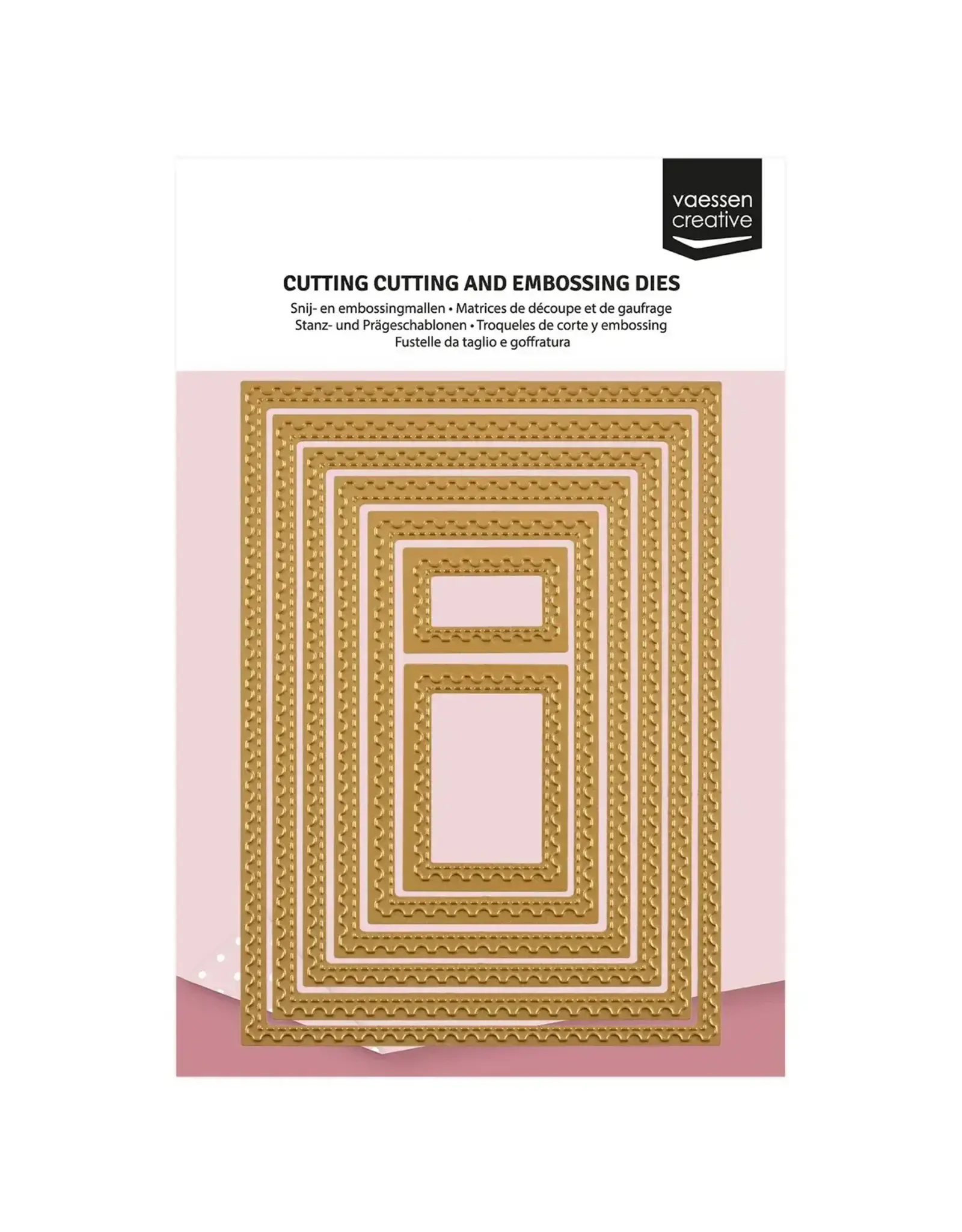 VAESSEN CREATIVE VAESSEN CREATIVE CUTTING AND EMBOSSING DIE SET