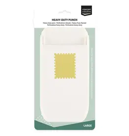 EK SUCCESS VAESSEN CREATIVE POSTAGE STAMP LARGE HEAVY-DUTY PUNCH