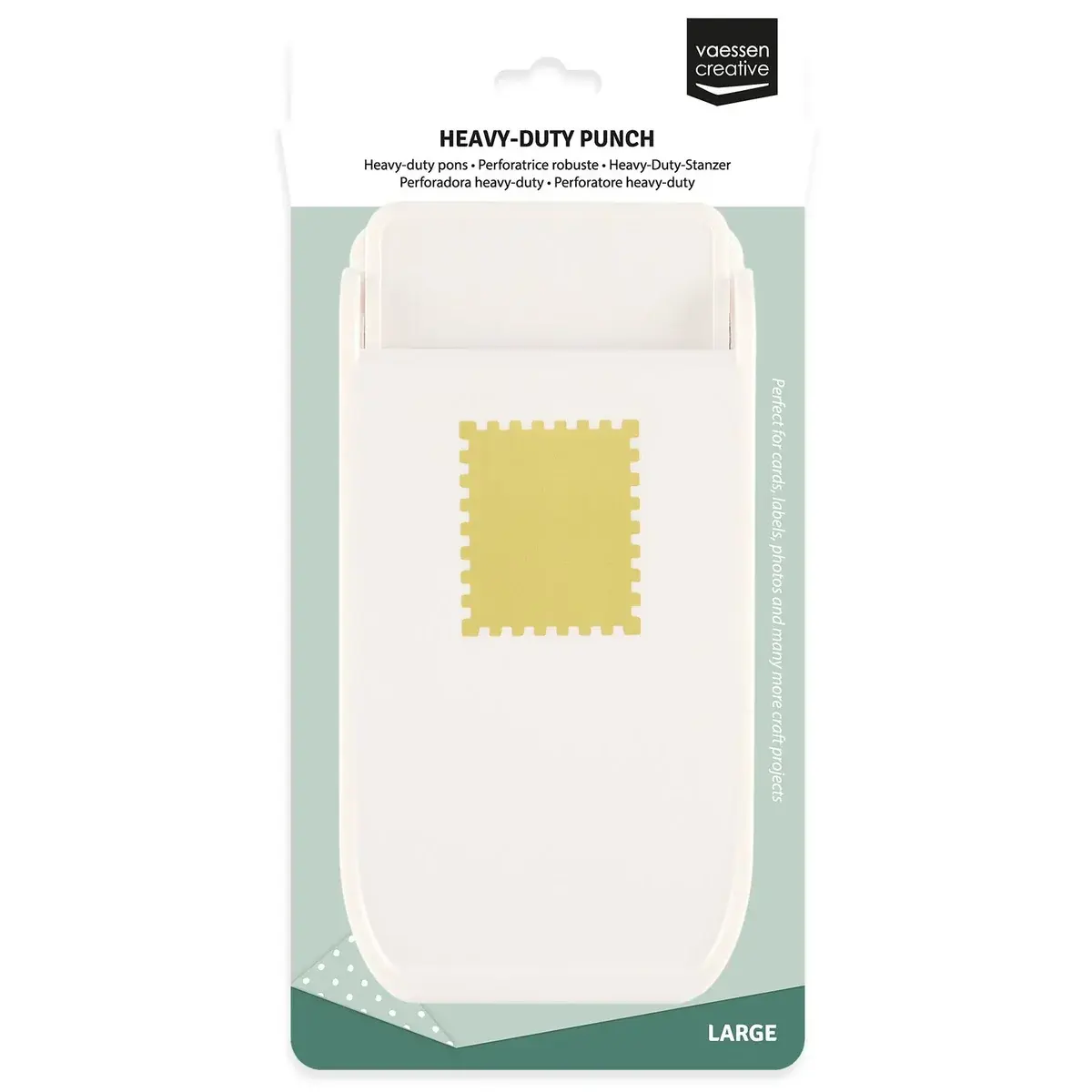 VAESSEN CREATIVE VAESSEN CREATIVE POSTAGE STAMP LARGE HEAVY-DUTY PUNCH