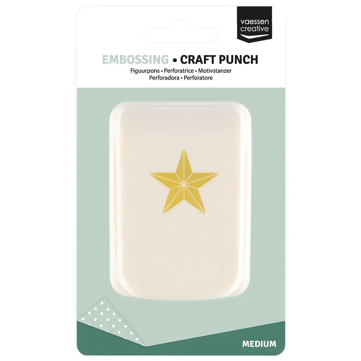 VAESSEN CREATIVE VAESSEN CREATIVE MEDIUM STAR HEAVY-DUTY PUNCH