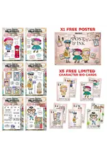 AALL & CREATE AALL & CREATE JANET KLEIN POST &  INK STAMP BUNDLE