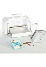 SPELLBINDERS SPELLBINDERS NEW & IMPROVED PLATINUM 8.5" DIE CUTTING & EMBOSSING MACHINE WITH UNIVERSAL PLATE SYSTEM