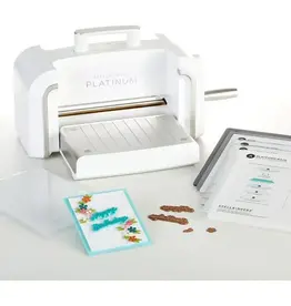 SPELLBINDERS SPELLBINDERS NEW & IMPROVED PLATINUM 6 DIE CUTTING & EMBOSSING MACHINE WITH UNIVERSAL PLATE SYSTEM