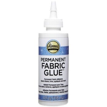 ALEENE’S PERMANENT FABRIC GLUE 4oz