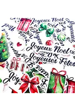 SIMPLE A SOUHAITS SIMPLE À SOUHAIT JOYEUX NOËL EPHEMERA