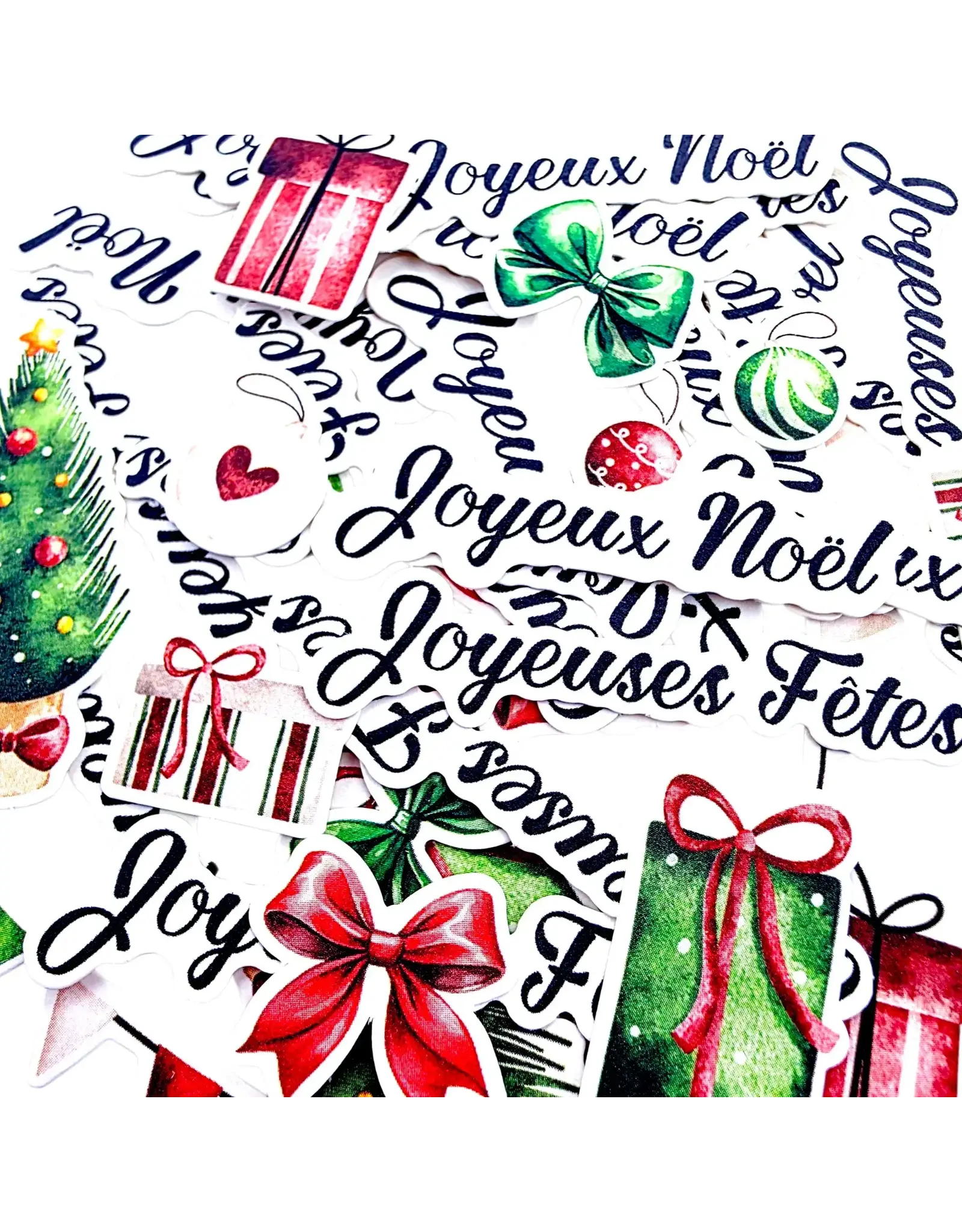 SIMPLE A SOUHAITS SIMPLE À SOUHAIT JOYEUX NOËL EPHEMERA