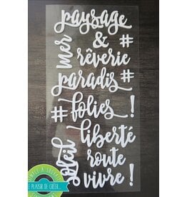SIMPLE A SOUHAITS SIMPLE À SOUHAIT PAYSAGE FOAM STICKERS