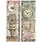 STAMPERIA STAMPERIA GARDENS OF TIME CLOCKS TIME IS FREE A4 RICE PAPER