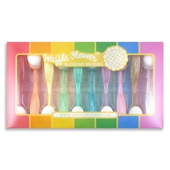 WAFFLE FLOWER WAFFLE FLOWER BLENDING BRUSHES 10/PK
