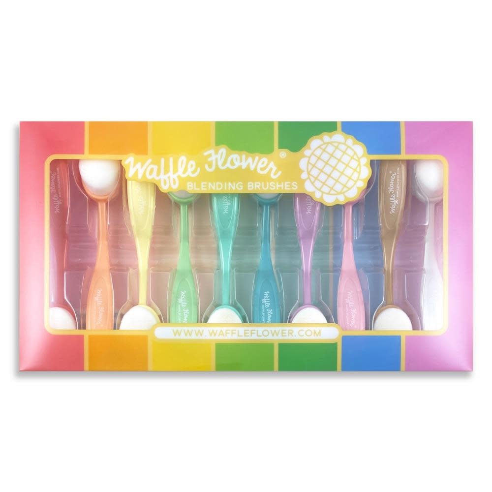 WAFFLE FLOWER WAFFLE FLOWER BLENDING BRUSHES 10/PK