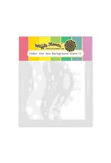 WAFFLE FLOWER WAFFLE FLOWER UNDER THE SEA BACKGROUND STENCIL SET