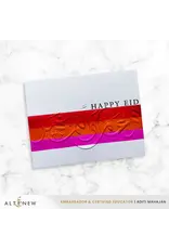 ALTENEW ALTENEW NEW YEAR ARABIC CALLIGRAPHY 3D EMBOSSING FOLDER