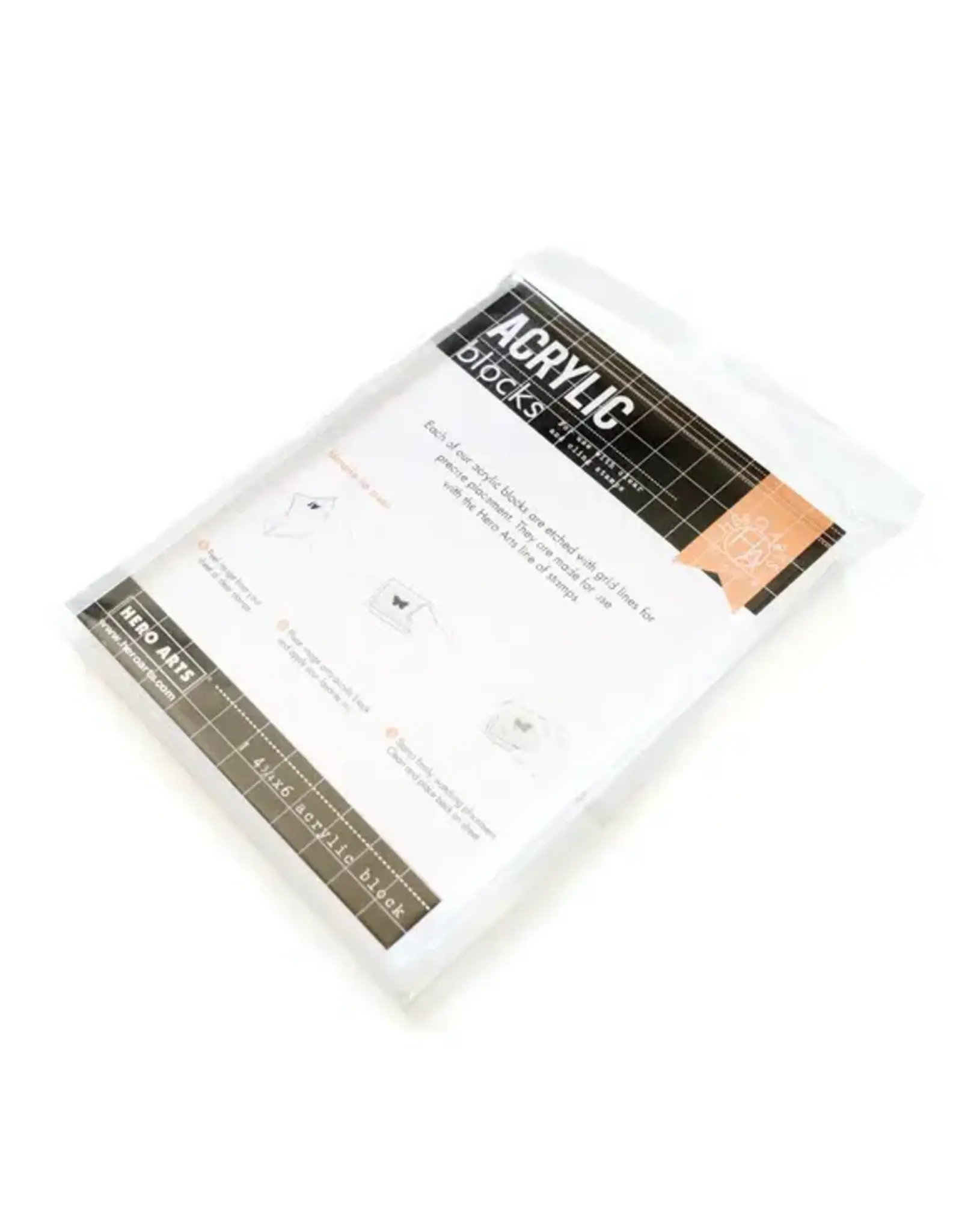 HERO ARTS HERO ARTS 4.75" x 6" ACRYLIC BLOCK