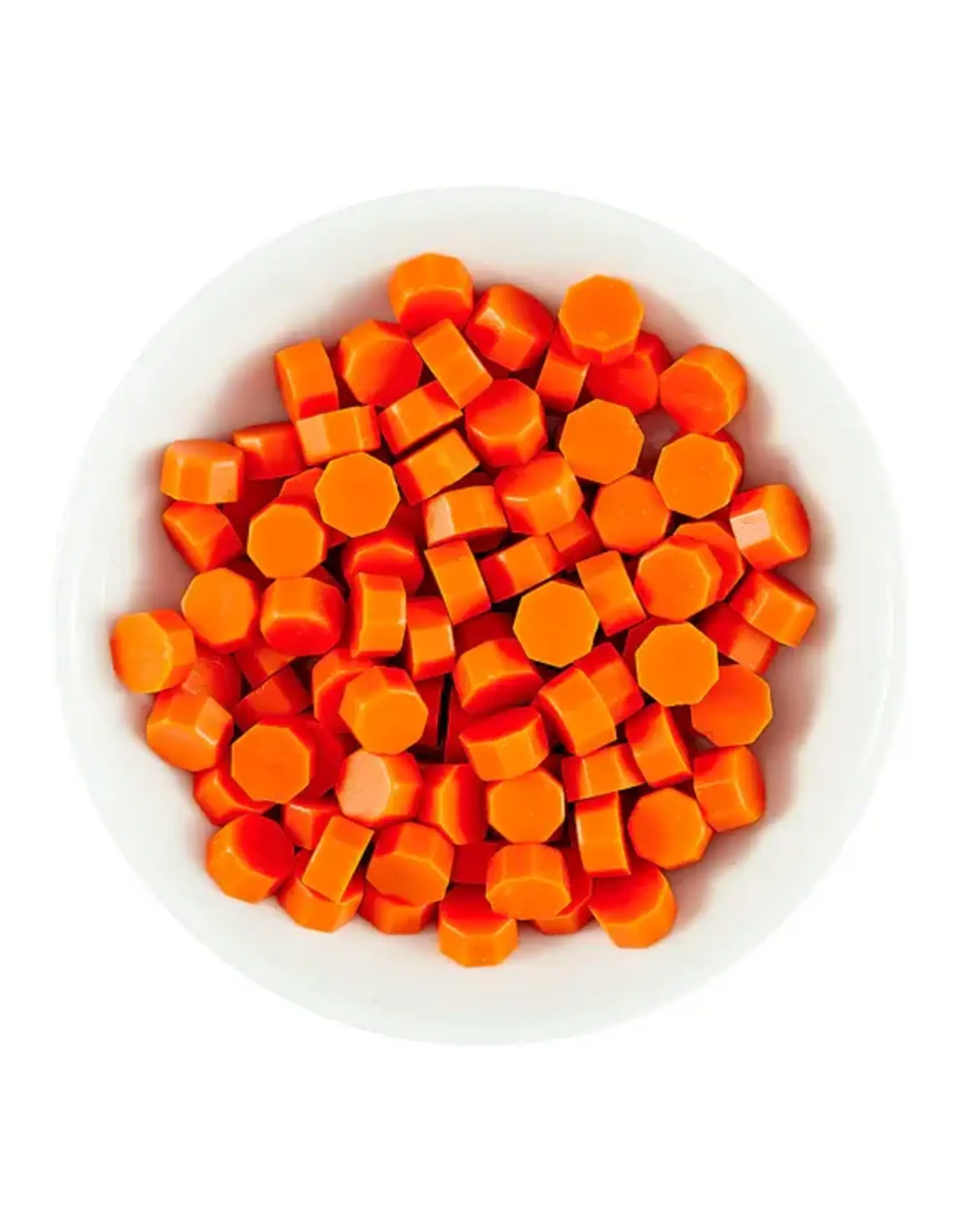 SPELLBINDERS SPELLBINDERS SEALED 3D CHRISTMAS COLLECTION ORANGE WAX BEADS 100/PK