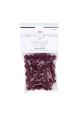 SPELLBINDERS SPELLBINDERS SEALED BY SPELLBINDERS COLLECTION CLASSIC CRIMSON WAX BEADS 100/PK