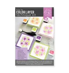 HERO ARTS HERO ARTS HOW TO COLOR LAYER TECHNIQUE KIT