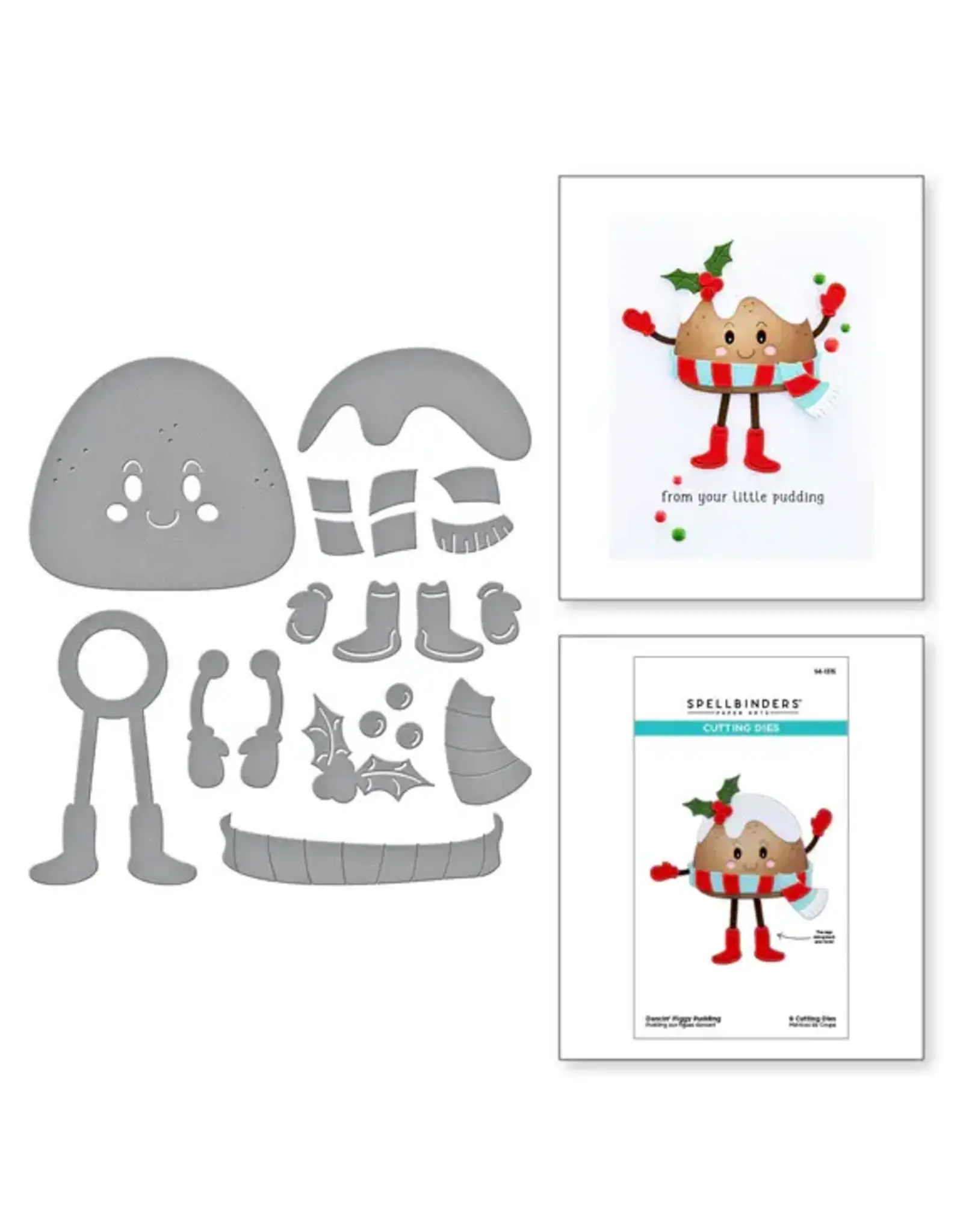 SPELLBINDERS SPELLBINDERS DANCIN' FIGGY PUDDING DIE SET