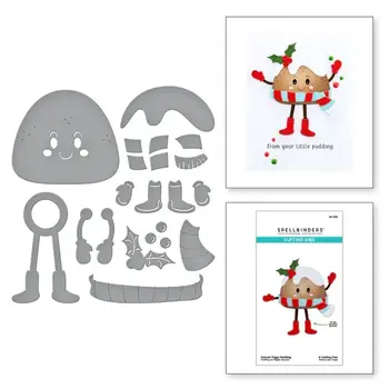 SPELLBINDERS SPELLBINDERS DANCIN' FIGGY PUDDING DIE SET