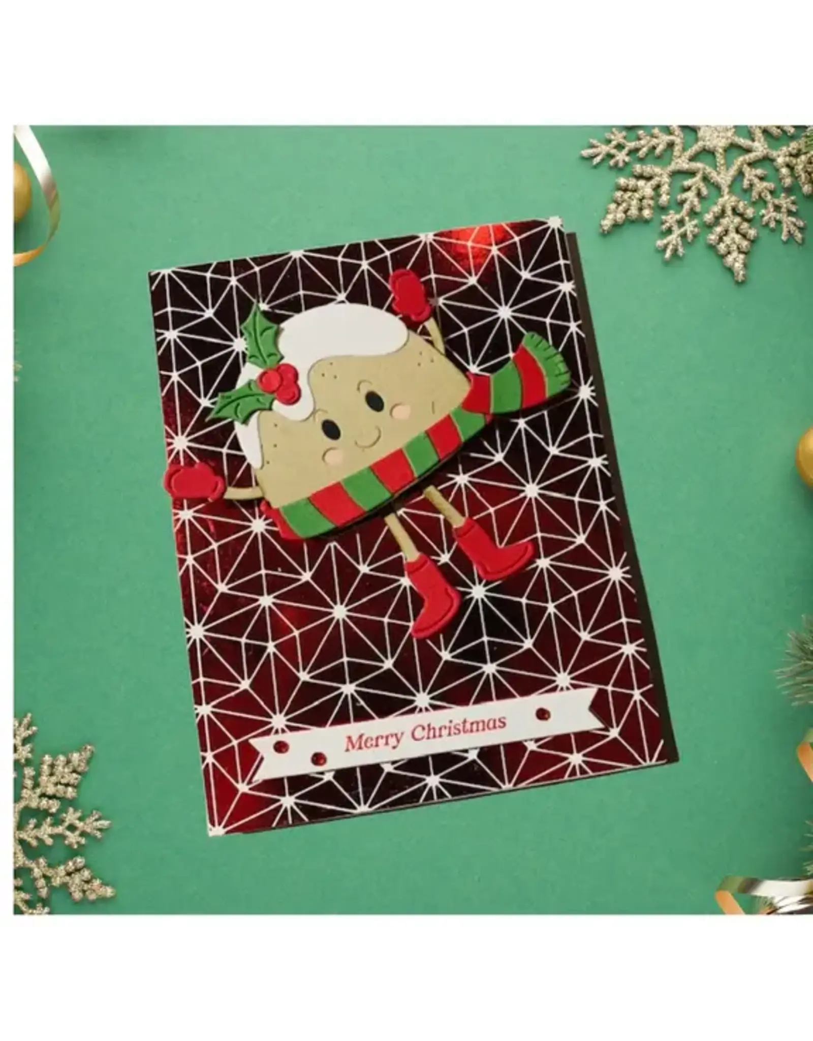 SPELLBINDERS SPELLBINDERS DANCIN' FIGGY PUDDING DIE SET
