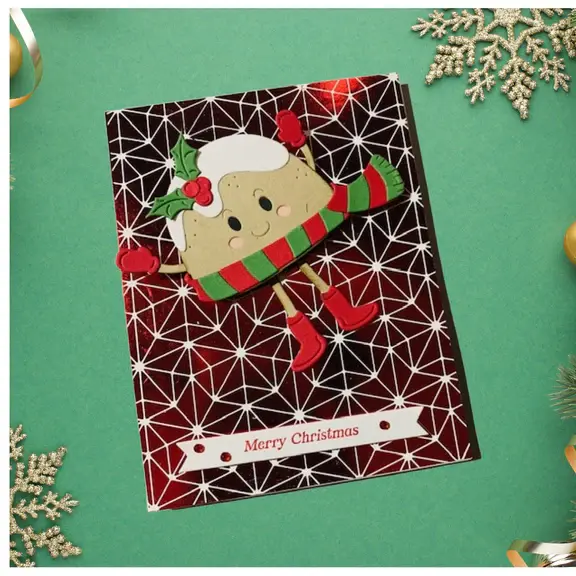 SPELLBINDERS SPELLBINDERS DANCIN' FIGGY PUDDING DIE SET