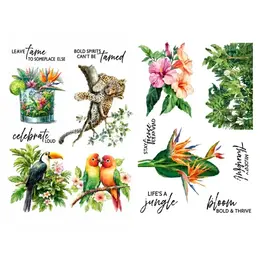 SPELLBINDERS SPELLBINDERS LIFE'S A JUNGLE RUB-ON TRANSFERS
