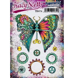 PAPER ARTSY PAPER ARTSY TRACY SCOTT TS074 CLING STAMP SET