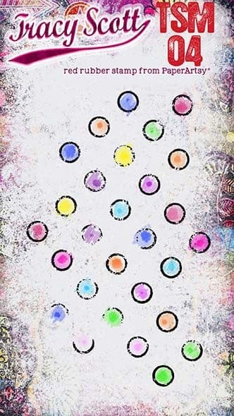 PAPER ARTSY PAPER ARTSY TRACY SCOTT TSM04 MINI CLING STAMP
